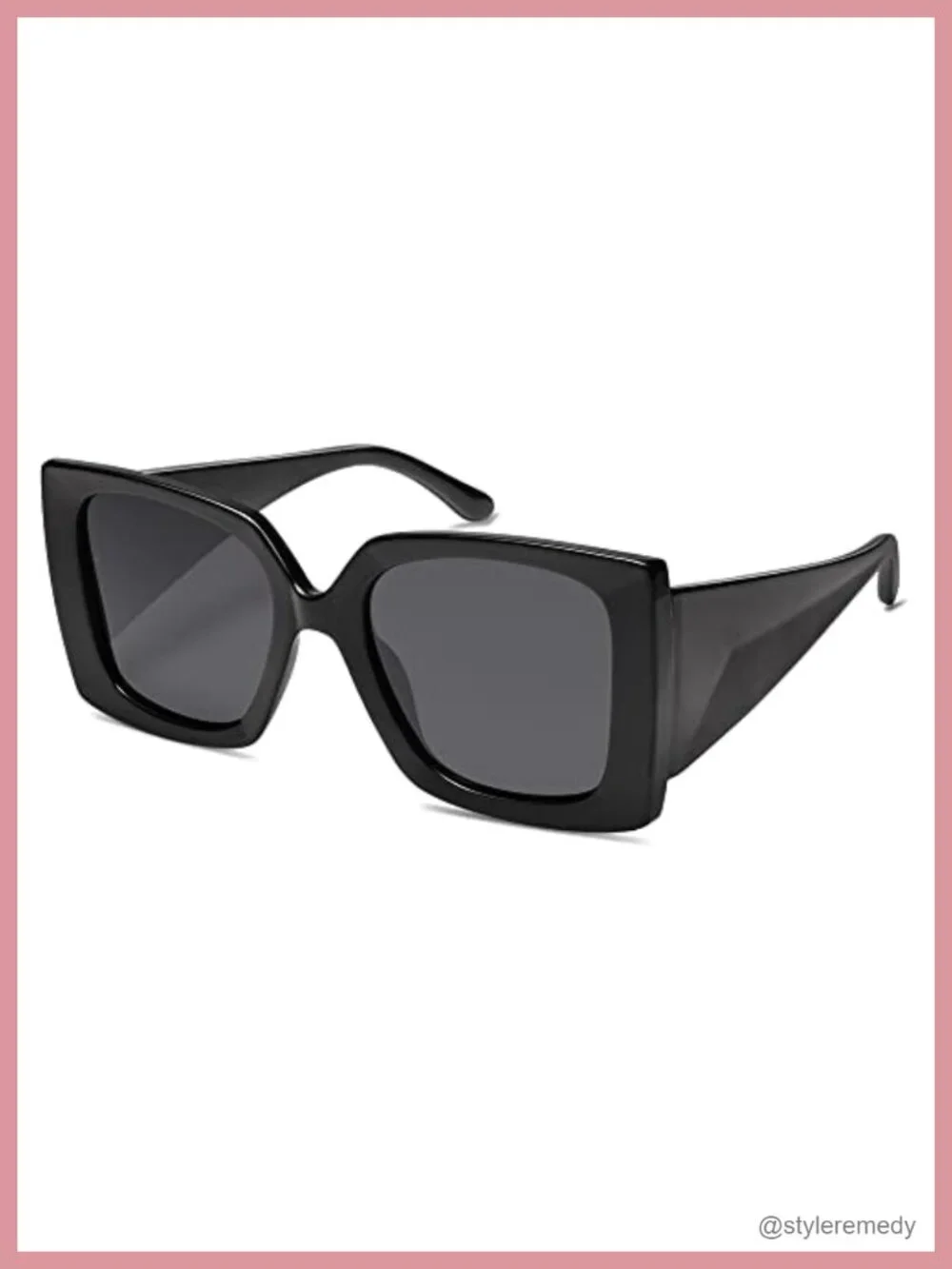 Oversized Polarized Square Sunglasses for Women UV Protection Driving